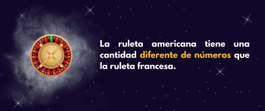 la ruleta americana y la ruleta francesa